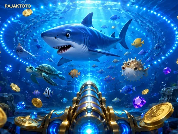 Tangkapan layar Bombing Fishing dengan arena laut dan target ikan