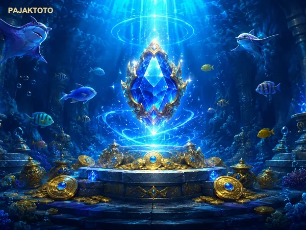 Bombing Fishing dengan efek ledakan dan ikan di dalam arena